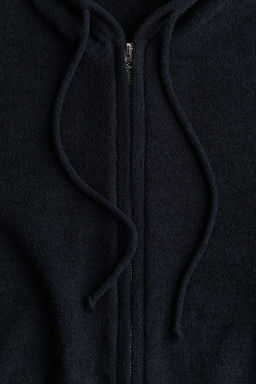Chaqueta de chenilla con capucha y cremallera - H&m фото 9