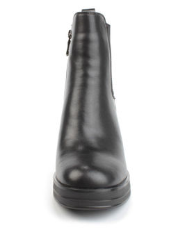 04-M3-836 BLACK Ботильоны зимние женские (натуральная кожа, натуральный мех) - Фабричный китай фото 6