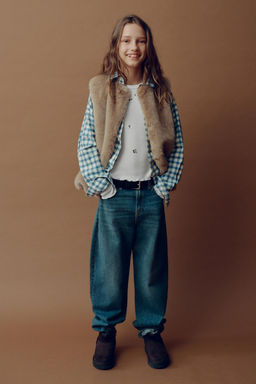 FAUX FUR GILET - Zara фото 7