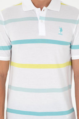 Мужская мятная футболка - U.s. polo assn фото 6