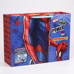 Пакет ламинат горизонтальный "Spider-Man", Человек-паук, 61х46х20 см
