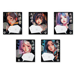 Цена за 2 шт. Тетрадь 24л. ErichKrause линия "Tokyo Date" (58231) обложка - мелованный картон