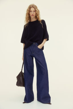 Wide High Waist Jeans - H&m фото 2