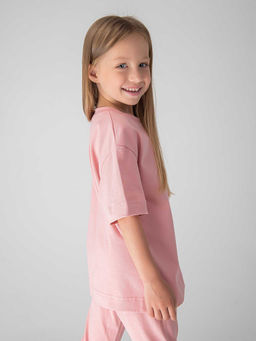 Футболка оверсайз Персик - Bungly фото 8