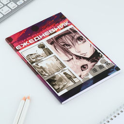 Ежедневник в точку А5, 64 л. Аниме. Девочка с котом - Artfox фото 2