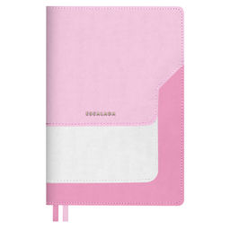 Ежедневник недатированный ESCALADA, А5, 160 л., арт. 70596/ 15 ЛАЙКА РОЗОВЫЙ