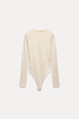 COTTON MODAL BODYSUIT - Zara фото 37
