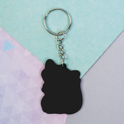 Цена за 2 шт. Брелок для ключей акриловый Енот, 3.5?10 см - Сима-ленд фото 4