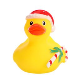 Игрушки для купания в ванной «Новогодние уточки», набор 5 шт.