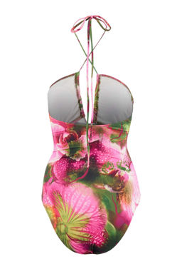 Cicek Desenli Straplez Kapl? Cut Out Detayl? Regular Mayo TBESS26MA00054