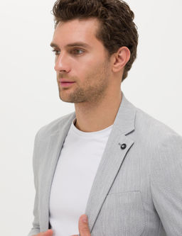 A__k Gri Ekstra Slim Fit Ceket