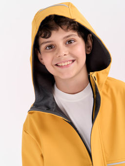 Куртка Softshell демисезонная Горчица 7+ - Bungly фото 12