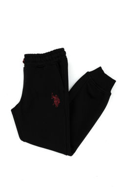 U. S. Polo Assn Черные спортивные штаны для мальчика