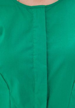 Приталенное платье-миди с расклешенным подолом - Incity фото 12