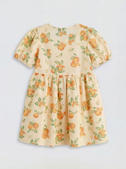 Balon Kollu K?z ?ocuk Elbise