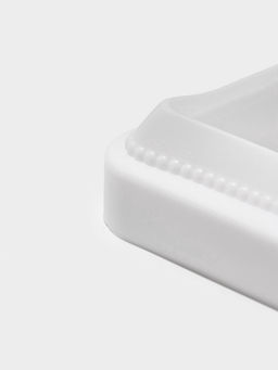 Форма для выпечки и муссовых десертов KONFINETTA Любовь в квадрате, силикон, 11.4?12?4.4 см, белая