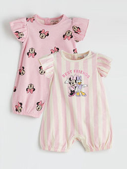 K?z Bebek Minnie Mouse Bask?l? 2li Tulum