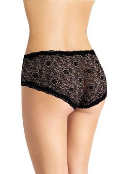 CLE SH831 Трусы жен.(Кружево хлопок) чёрный - Clever wear фото 2