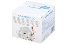 Сахарница Elan Gallery Айсберг волны 620 мл 12×12×12 см с ложкой и крышкой на подставке  фото 8