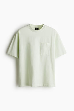 Camiseta con efecto lavado Loose Fit