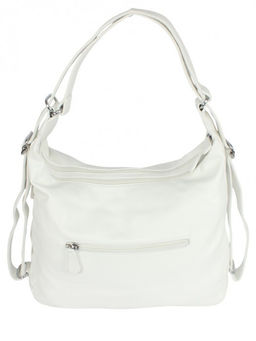 Сумка женская искусственная кожа Guecca-218 (рюкзак-change), 2отд, белый SALE 264060 - Adelia фото 6