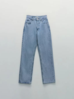 Джинсы straight с высокой посадкой / Zarina  фото 6