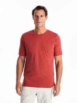 Bisiklet Yaka Penye Erkek Ti??rt