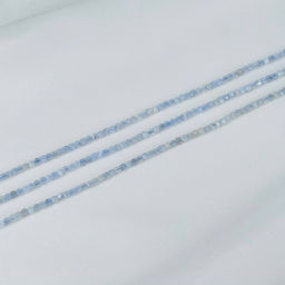 Бусины для украшений из Голубого агата 39 см