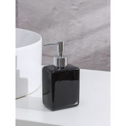 Дозатор для мыла SAVANNA Природа, 350 мл, чёрный фото 3