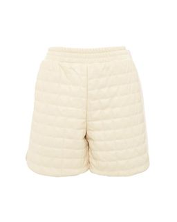 Белые стеганые шорты - Incity фото 2