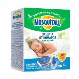 МОСКИТОЛ от комаров комплект Профессиональная защита Электрофумигатор+Жидкость 30 ночей