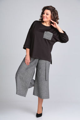 Костюм Michel Chic 1317/1 черный, темно-серый