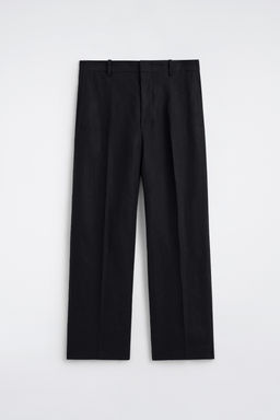 PANTAL?N DE LINO RELAXED FIT STRAIGHT LEG - H&m фото 3