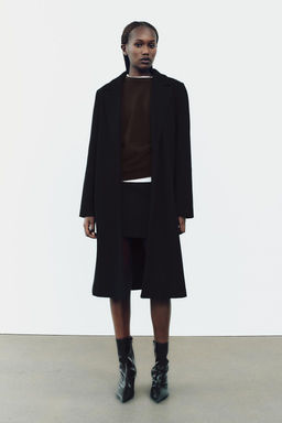 SOFT BUTTON COAT - Zara фото 5