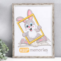 Фоторамка пластик "Плаза" 30х40 см (пластик), 2014-B70VM