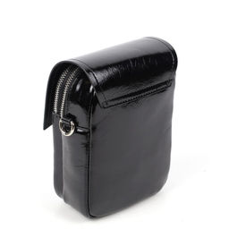 Женская кожаная овальная сумка через плечо 0116-1 - Cidirro фото 4