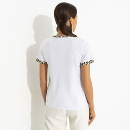 Футболка комбинированная Покоряет не только сердца - Charutti фото 5