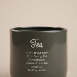 Банка для чая SL Home, 9.514 см, с бамбуковой крышкой, серая - Sima-land home фото 4