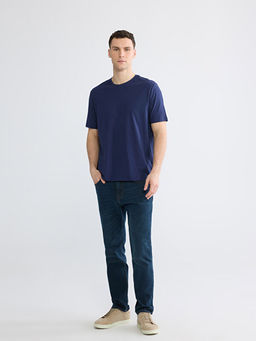 Bisiklet Yaka Penye Erkek Ti??rt