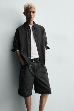 BERMUDA BAGGY FIT / Carb?n