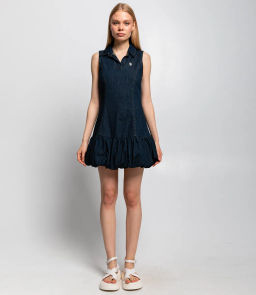 Платье #КТ6038, тёмно-синий