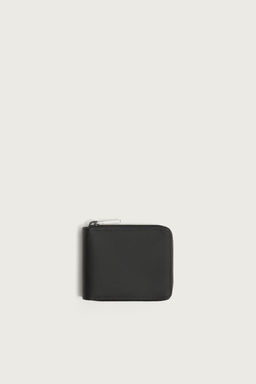 CARTERA CREMALLERA ENGOMADA / Negro