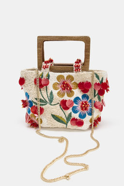 BOLSO MINI BORDADO / Multicolor - Zara фото 5