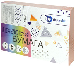 Бумага цветная д/печати Tintacolor А4 80 г/м2 500 л. пастель розовый