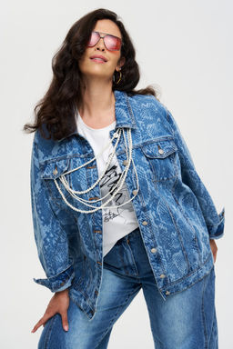 Жакет Овер голубой - Intikoma фото 13