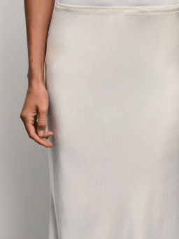 Юбка миди из сатина / Zarina фото 6