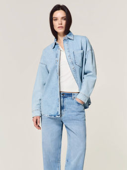 CONTE CON-925 Ветровка джинсовая женская light blue