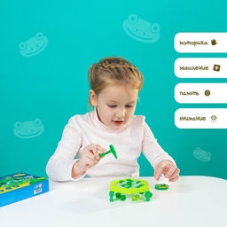 Настольная игра на везение Ловушка для лягушки, мини-версия - Лас Играс kids фото 8