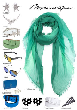 Деграде палантин из модала и шелка - Модные истории фото 3