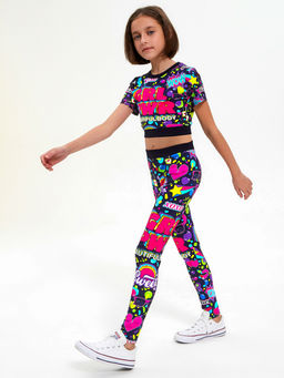 Костюм "Soft Girl ",лилово-синий